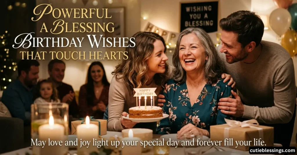 35+ Powerful A Blessing Birthday Wishes That Touch Hearts