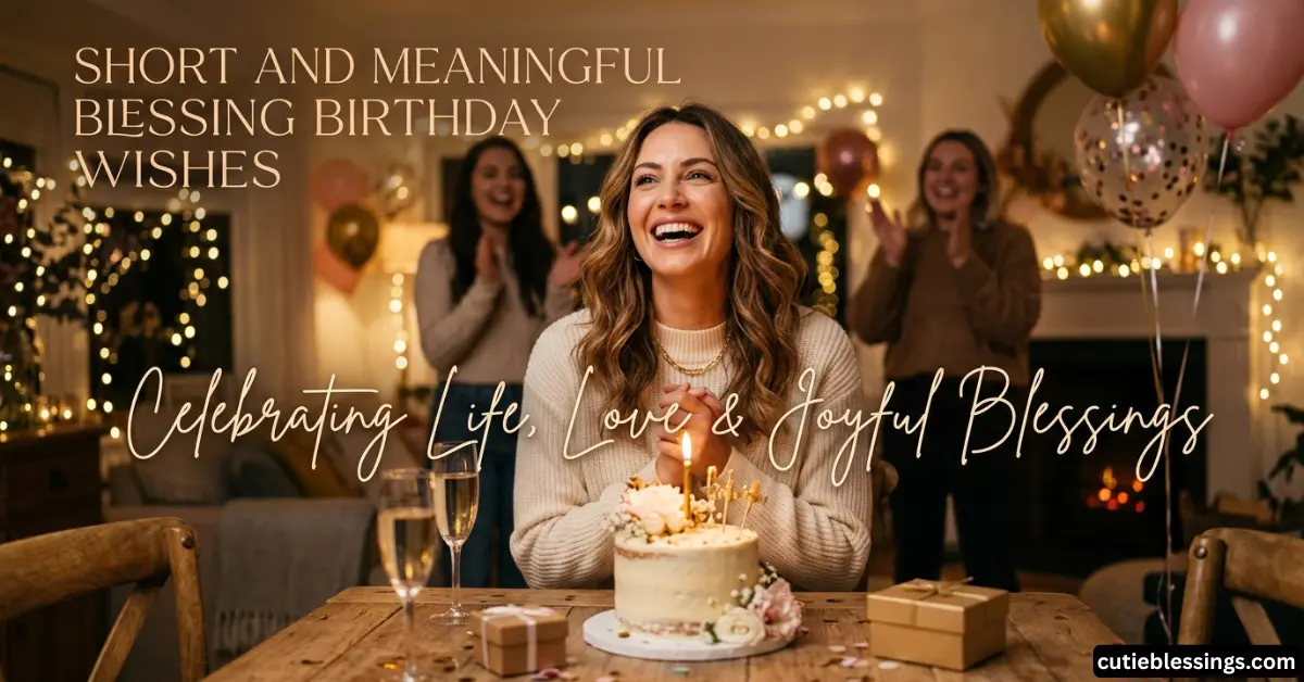 Short and Meaningful Blessing Birthday Wishes