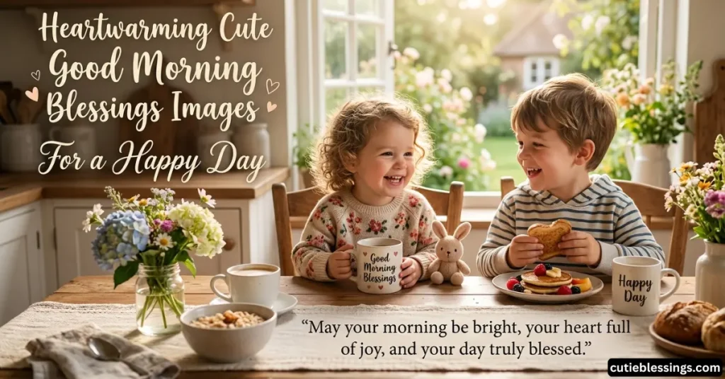 Heartwarming Cute Good Morning Blessings Images for a Happy Day