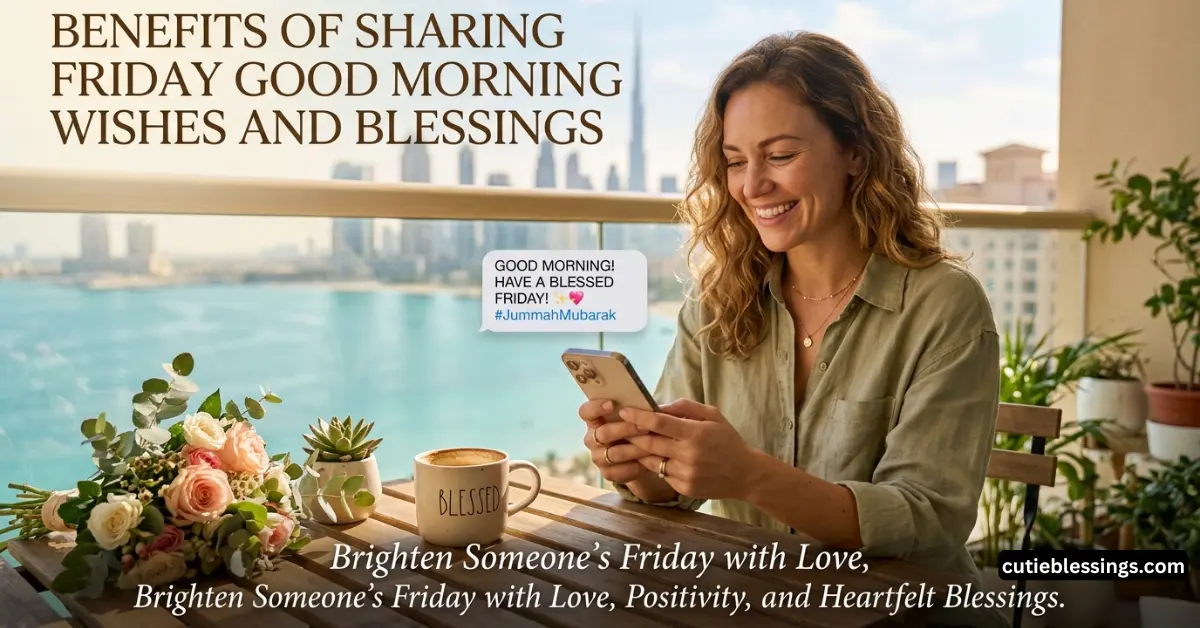 Benefits of Sharing Friday Good Morning Wishes and Blessings
