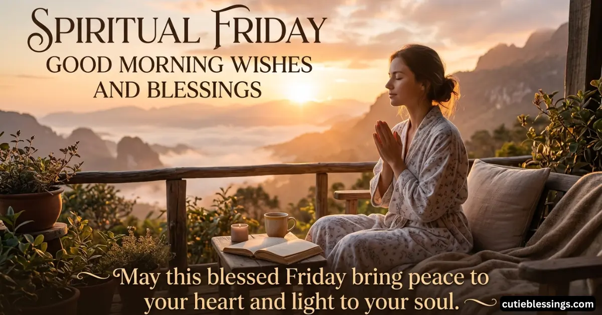 Spiritual Friday Good Morning Wishes and Blessings