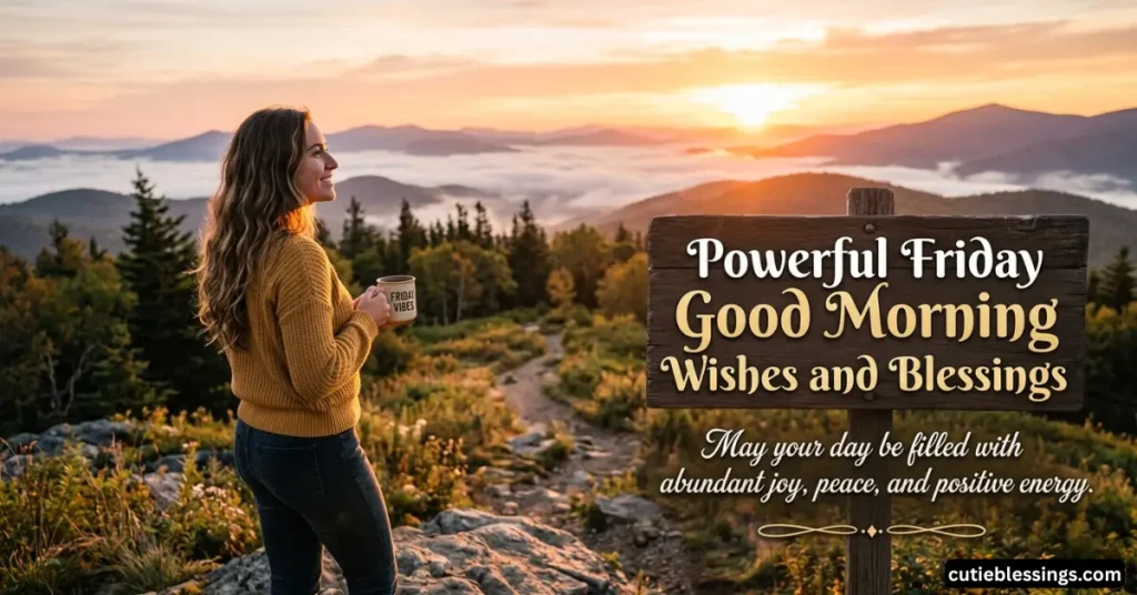 Powerful Friday Good Morning Wishes and Blessings