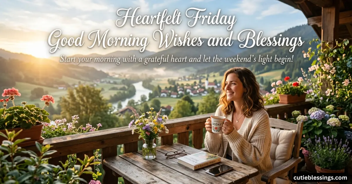 Heartfelt Friday Good Morning Wishes and Blessings
