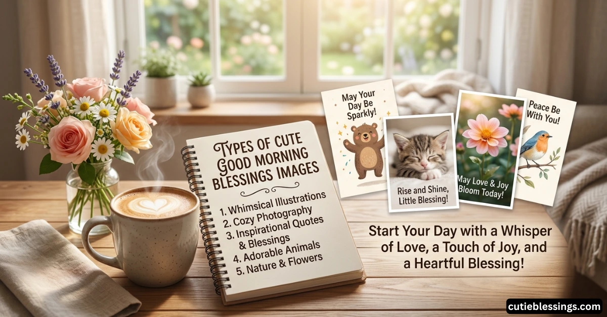 Types of Cute Good Morning Blessings Images