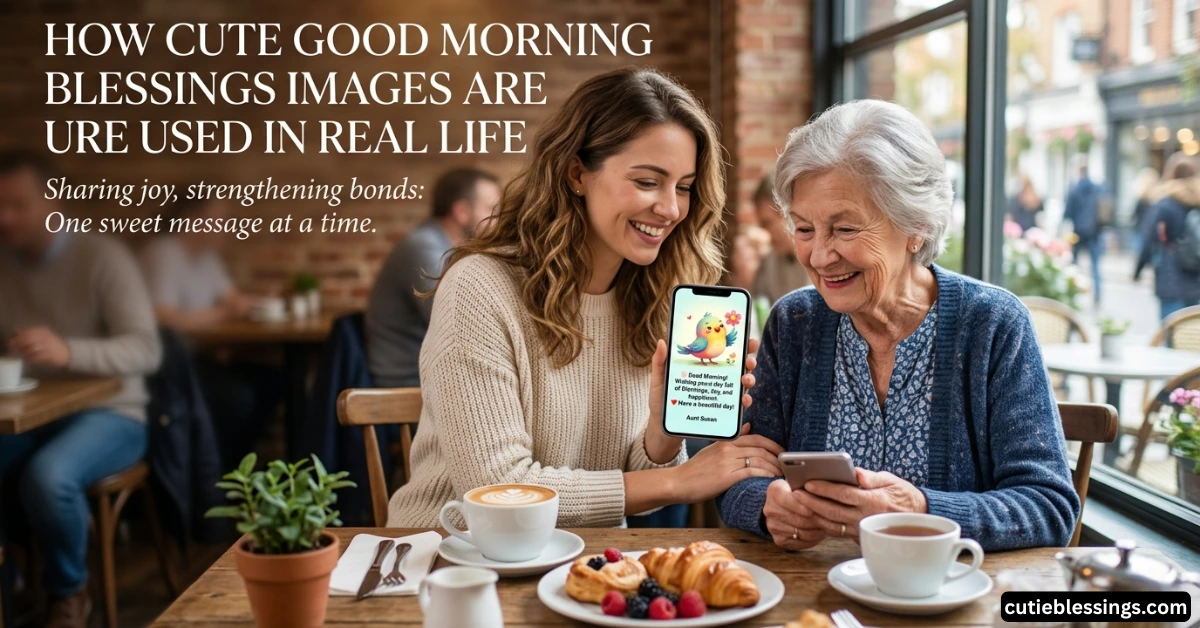 How Cute Good Morning Blessings Images Are Used in Real Life