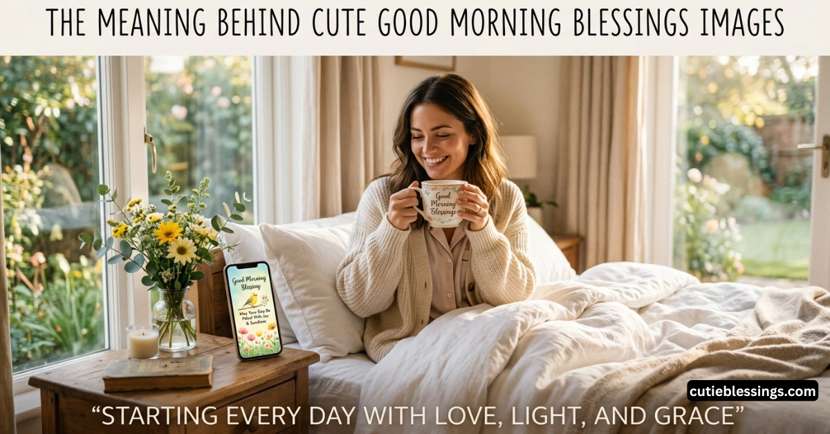 The Meaning Behind Cute Good Morning Blessings Images