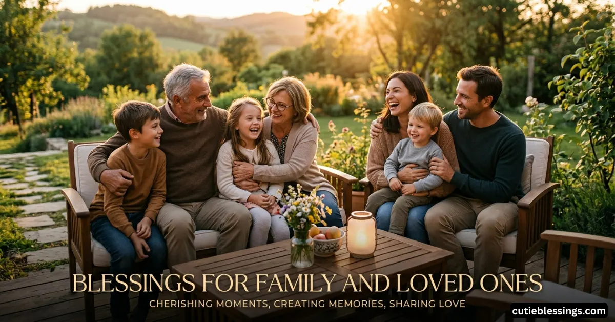 Blessings for Family and Loved Ones