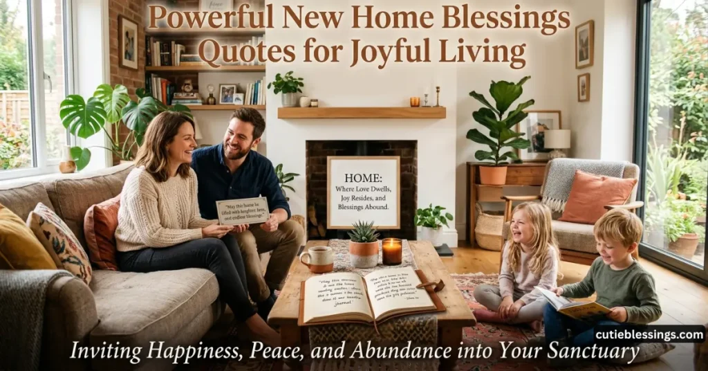 Powerful New Home Blessings Quotes for Joyful Living
