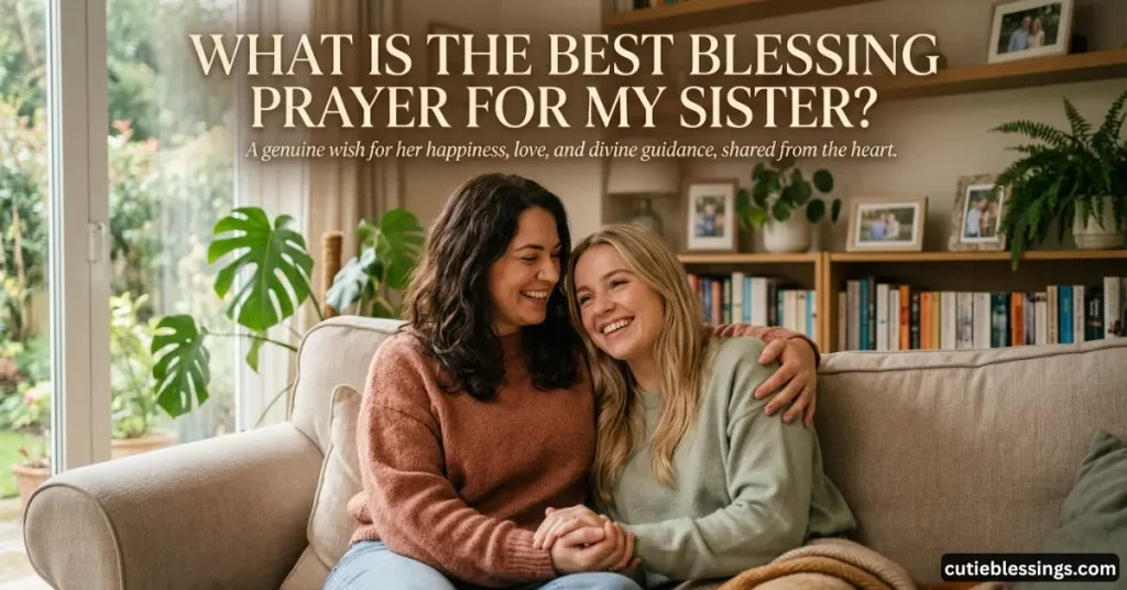 What Is the Best Blessing Prayer for My Sister?