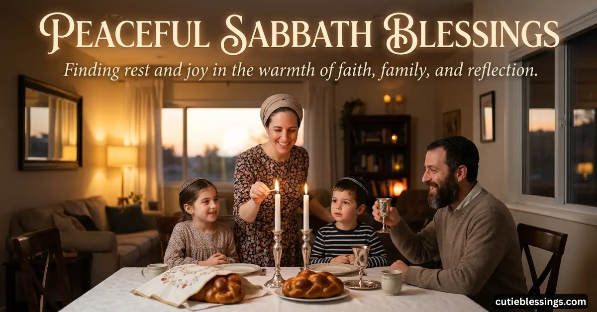 Peaceful Sabbath Blessings