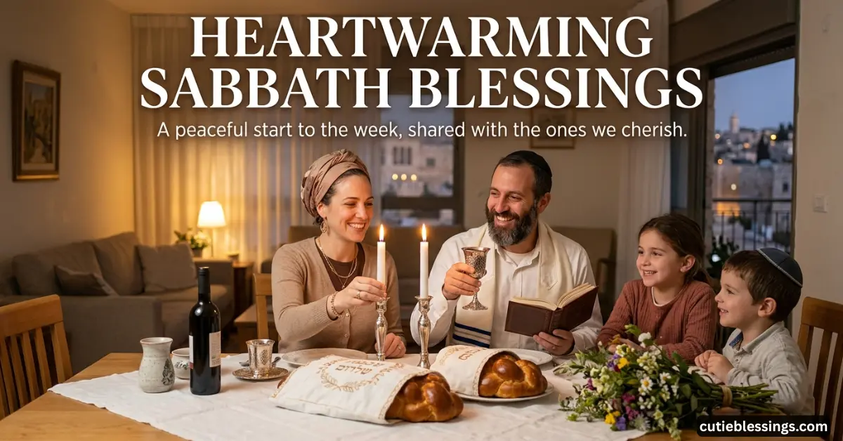 Heartwarming Sabbath Blessings