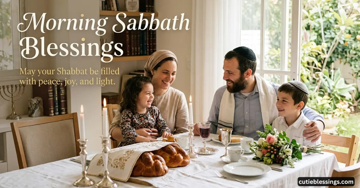 Morning Sabbath Blessings