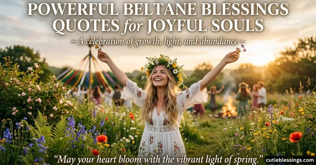 Powerful Beltane Blessings Quotes for Joyful Souls