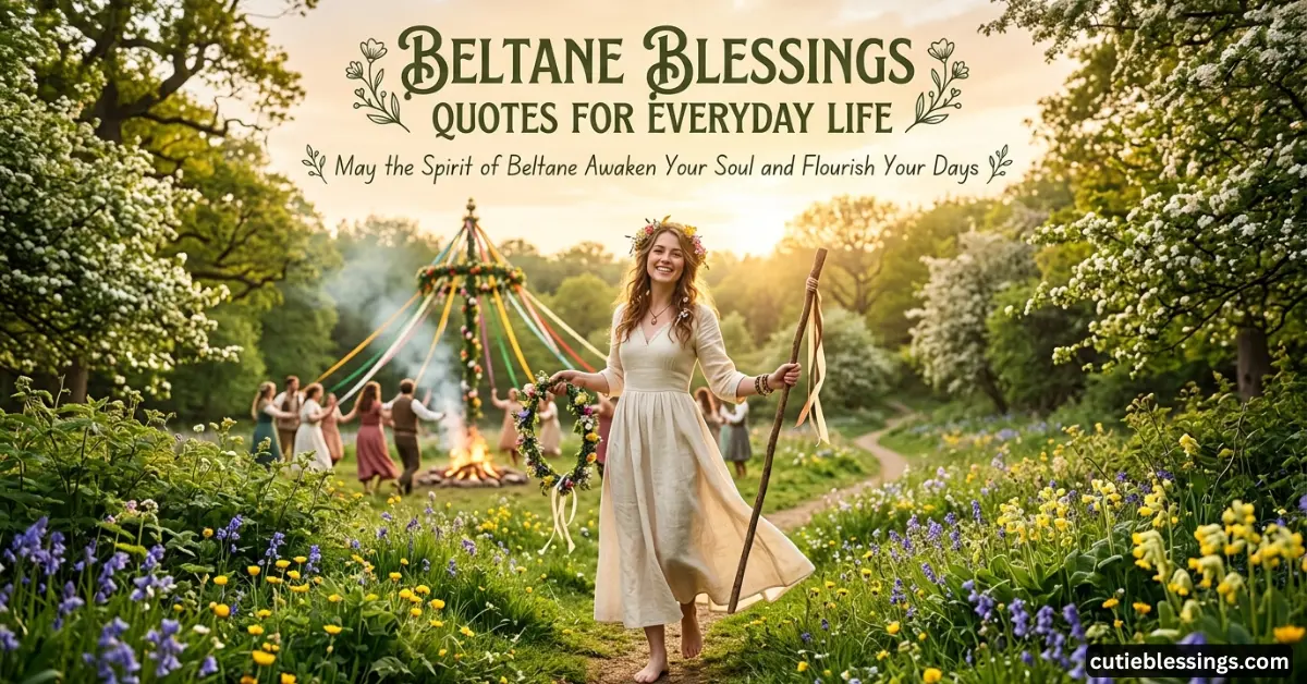 Beltane Blessings Quotes for Everyday Life