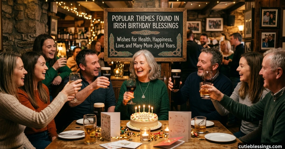 Popular Themes Found in Irish Birthday Blessings