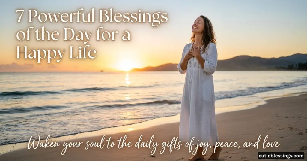 7 Powerful Blessings of the Day for a Happy Life