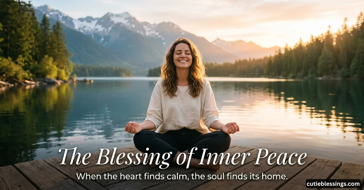 The Blessing of Inner Peace