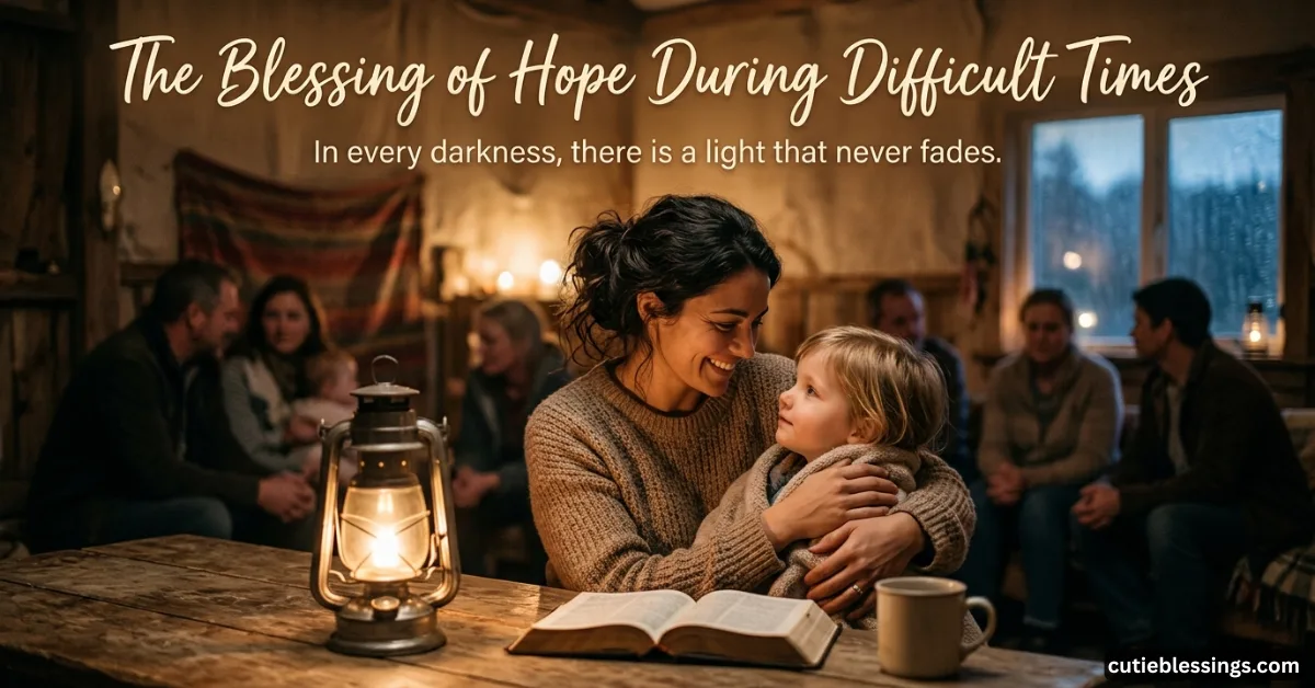 The Blessing of Hope During Difficult Times