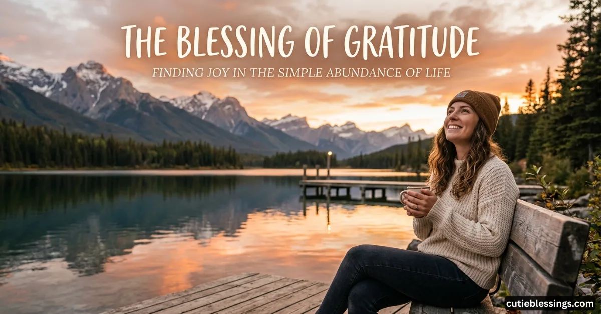 The Blessing of Gratitude