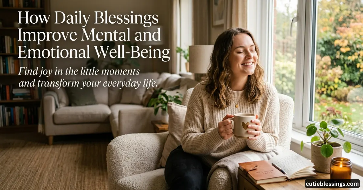 How Daily Blessings Improve Mental and Emotional Well-Being