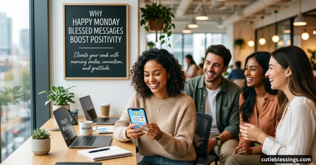 Why Happy Monday Blessed Messages Boost Positivity