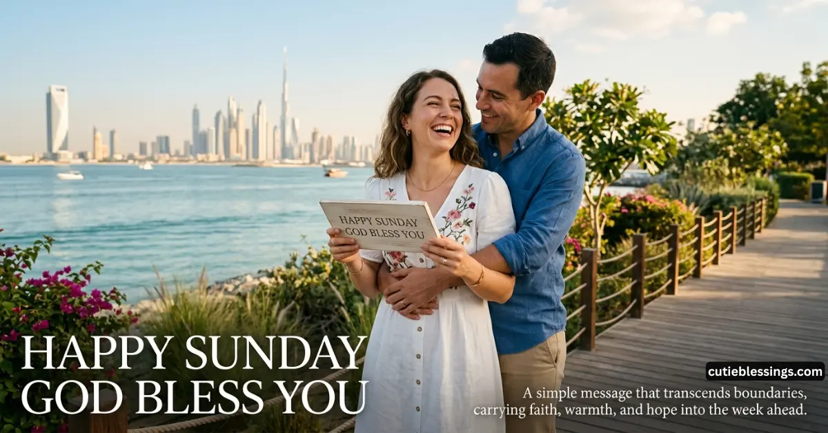 The Emotional Power Behind “Happy Sunday God Bless You”