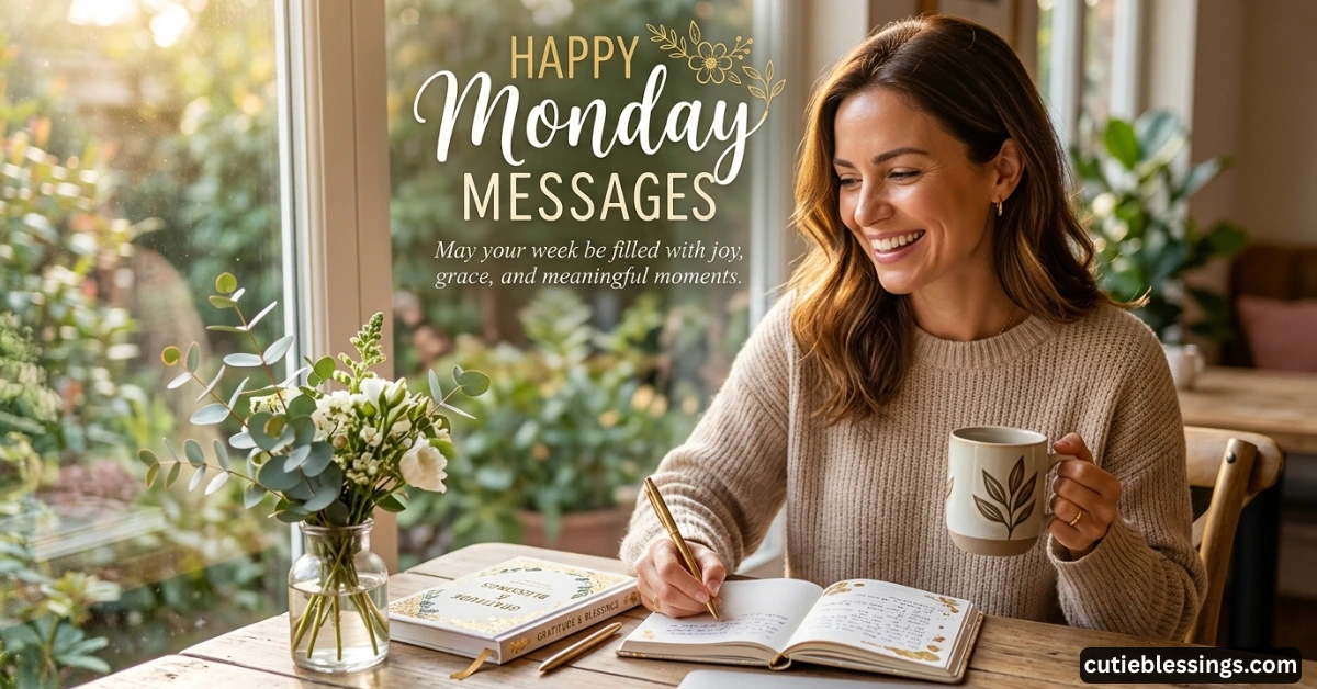 Happy Monday Blessed Messages