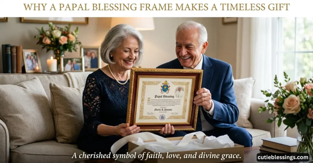 Why a Papal Blessing Frame Makes a Timeless Gift