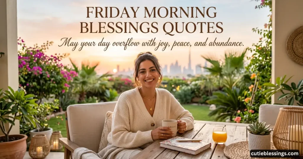 Powerful Friday Morning Blessing Quotes for Joy