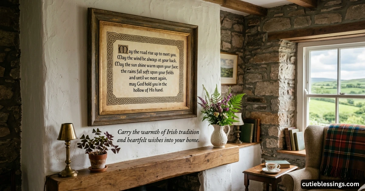 The Meaning Behind Irish Blessing Wall Art