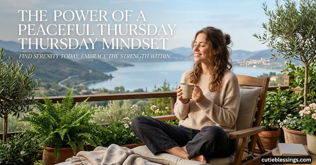 The Power of a Peaceful Thursday Mindset