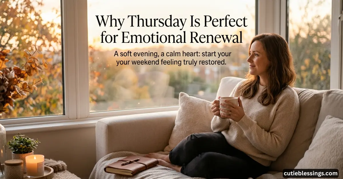 Why Thursday Is Perfect for Emotional Renewal