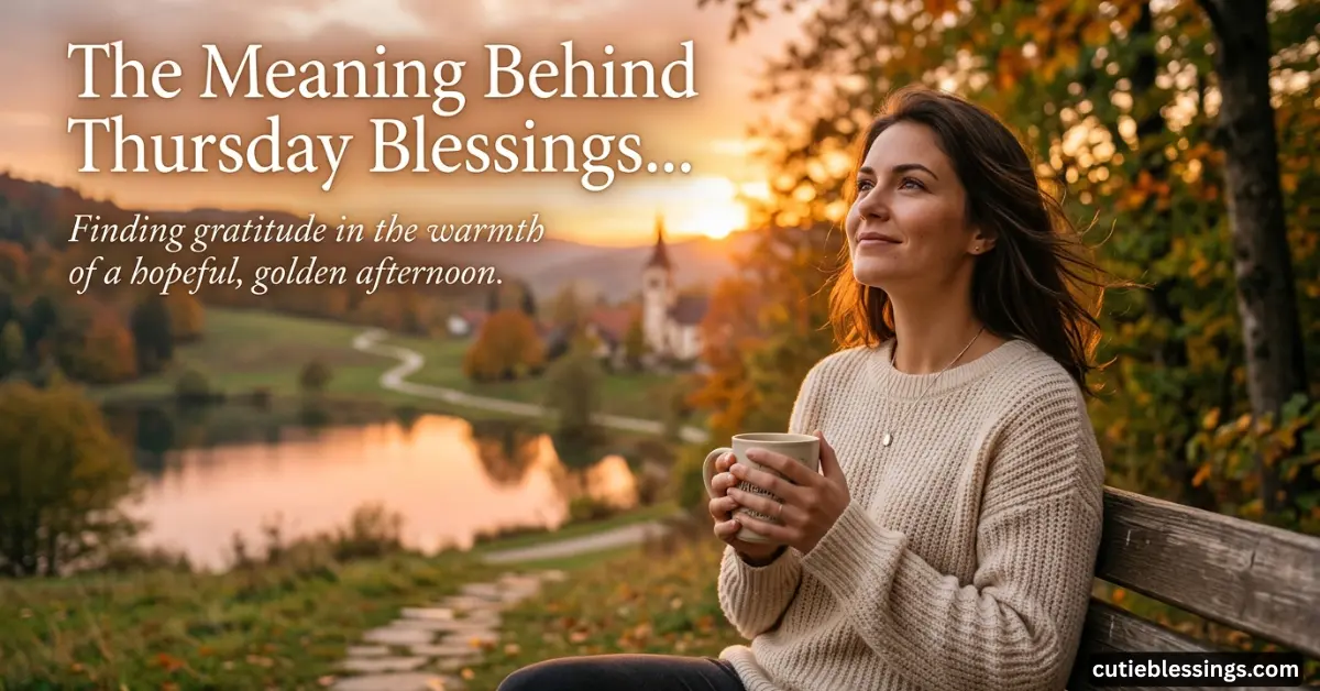 The Meaning Behind Thursday Blessings