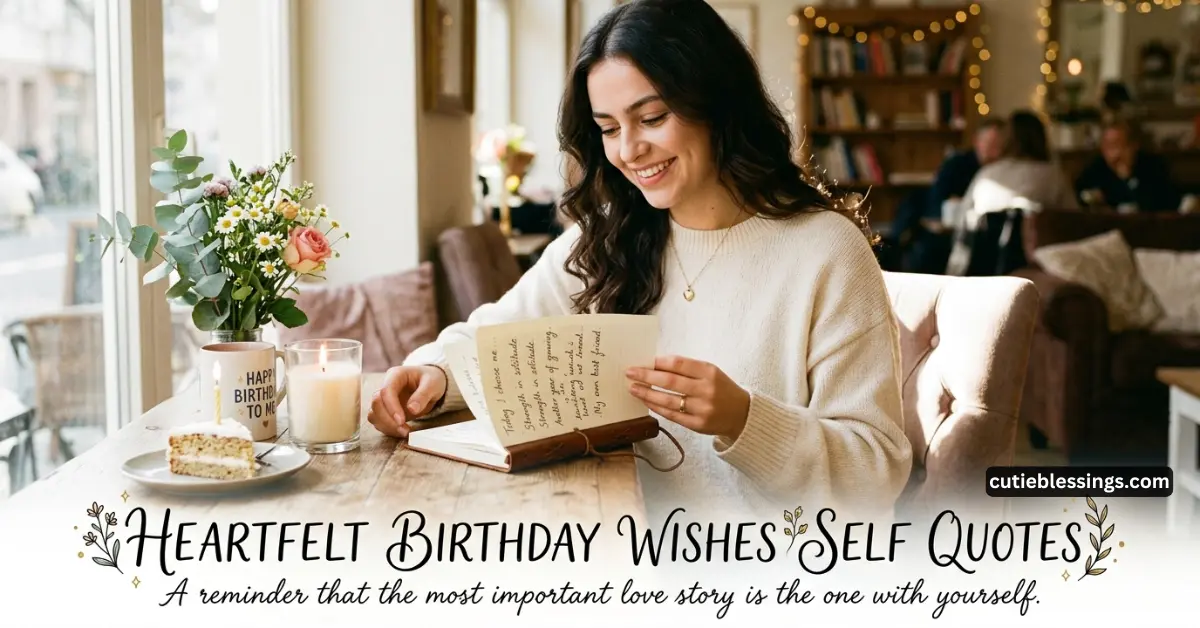 Heartfelt Birthday Wishes Self Quotes