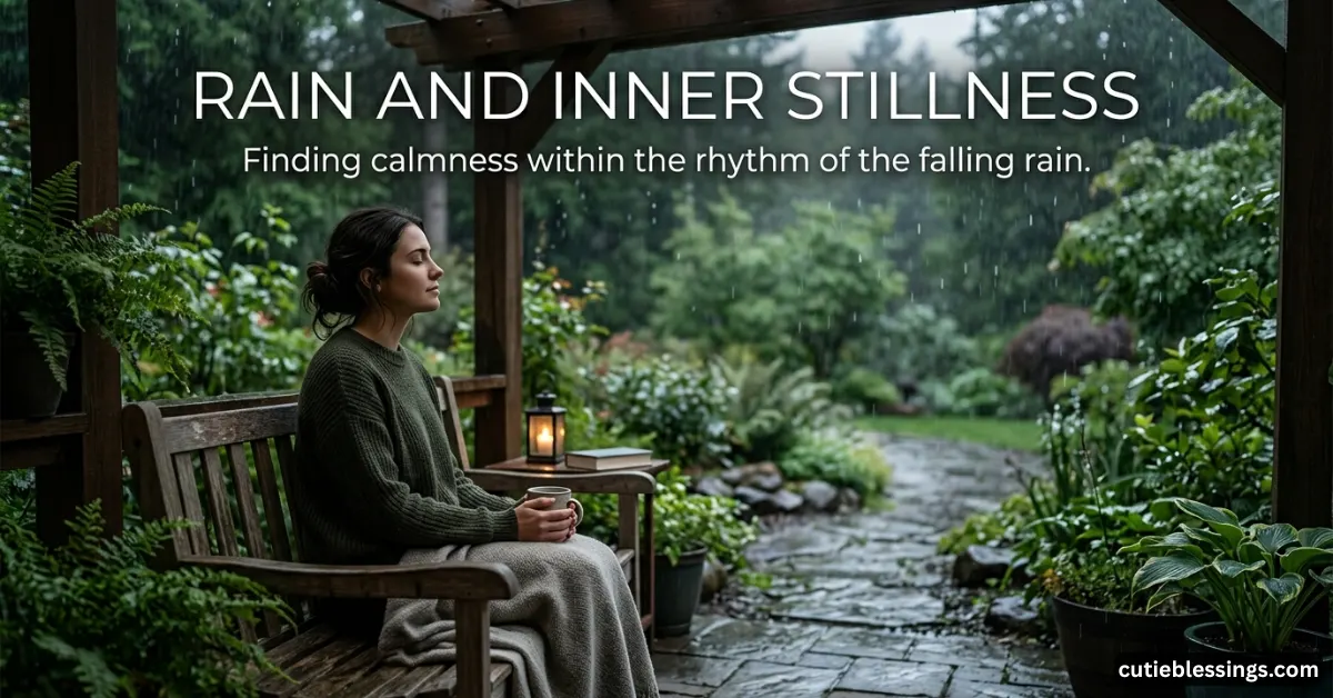 Rain and Inner Stillness