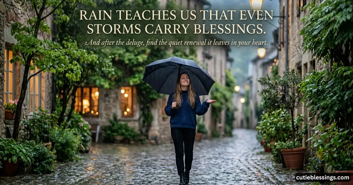 Rain Is a Blessing Quotes
