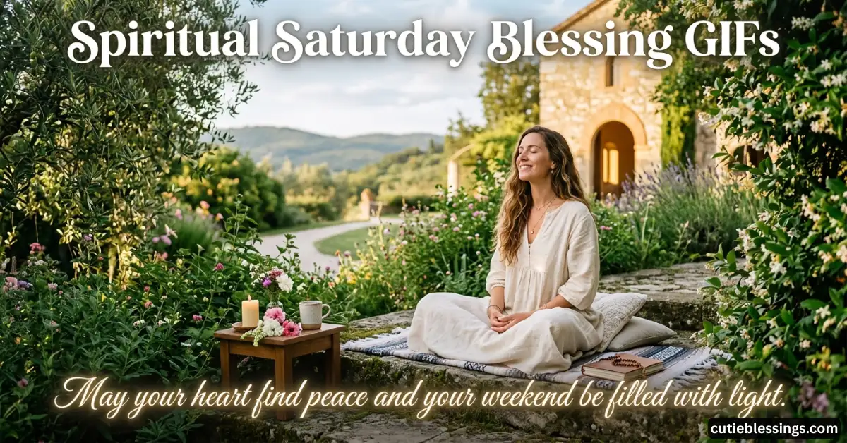 Spiritual Saturday Blessing GIFs