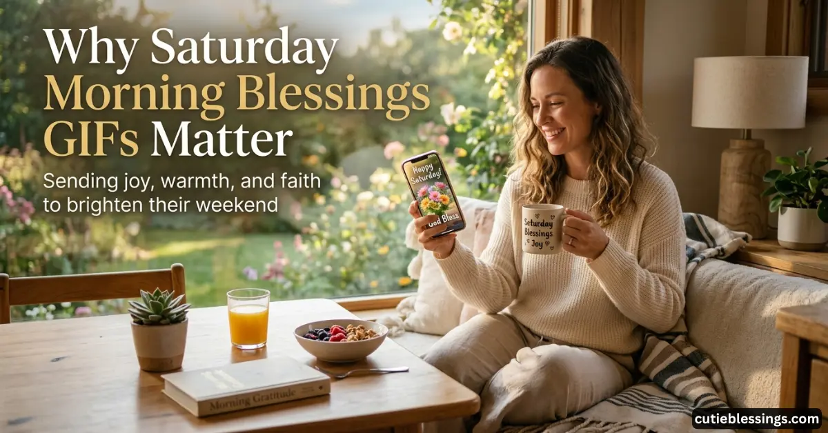 Why Saturday Morning Blessings GIFs Matter