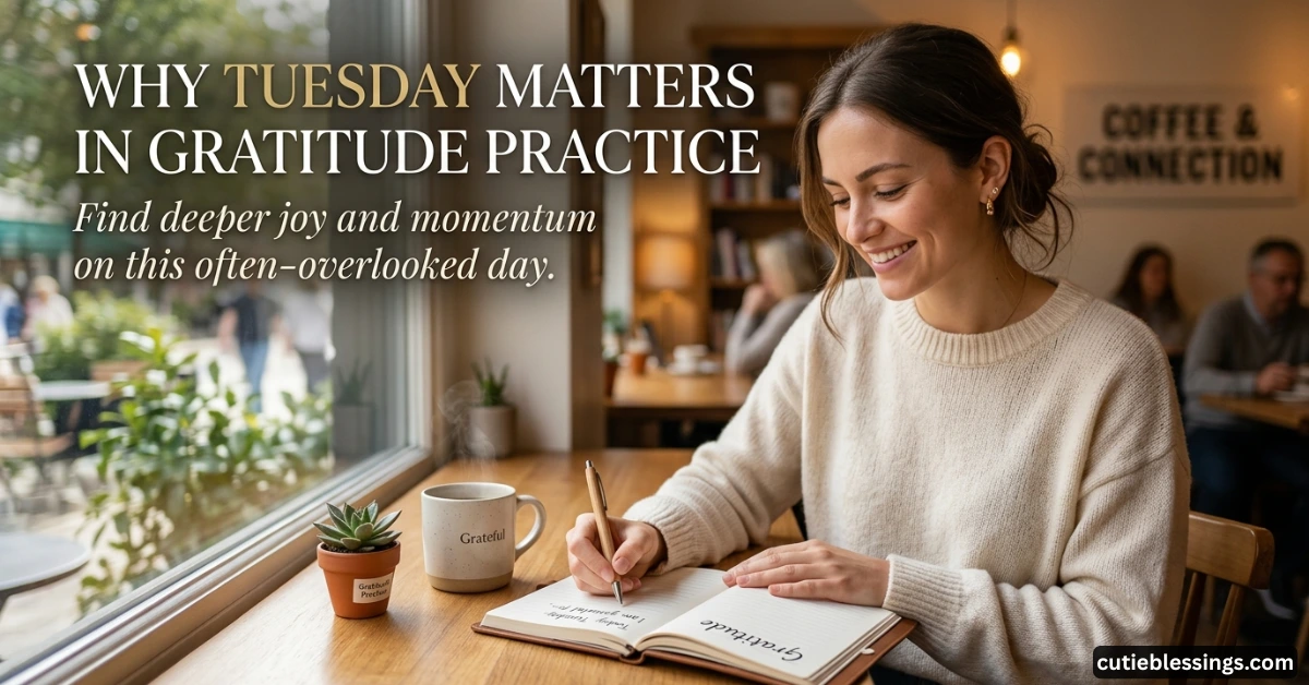 Why Tuesday Matters in Gratitude Practice