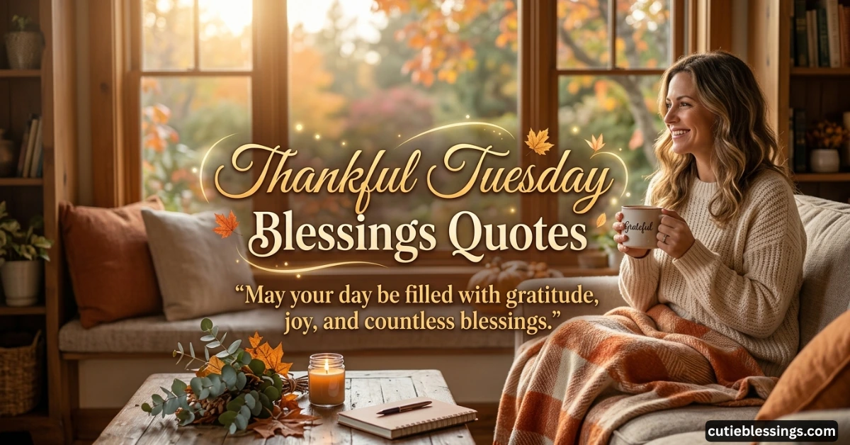 Thankful Tuesday Blessings Quotes