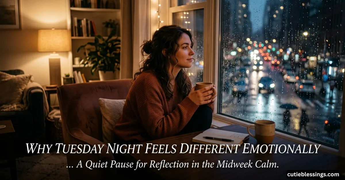 Why Tuesday night feels different emotionally