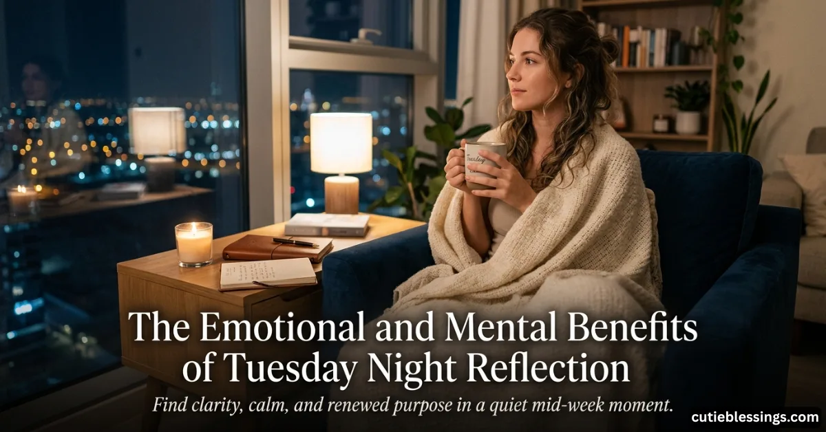 The Emotional and Mental Benefits of Tuesday Night Reflection