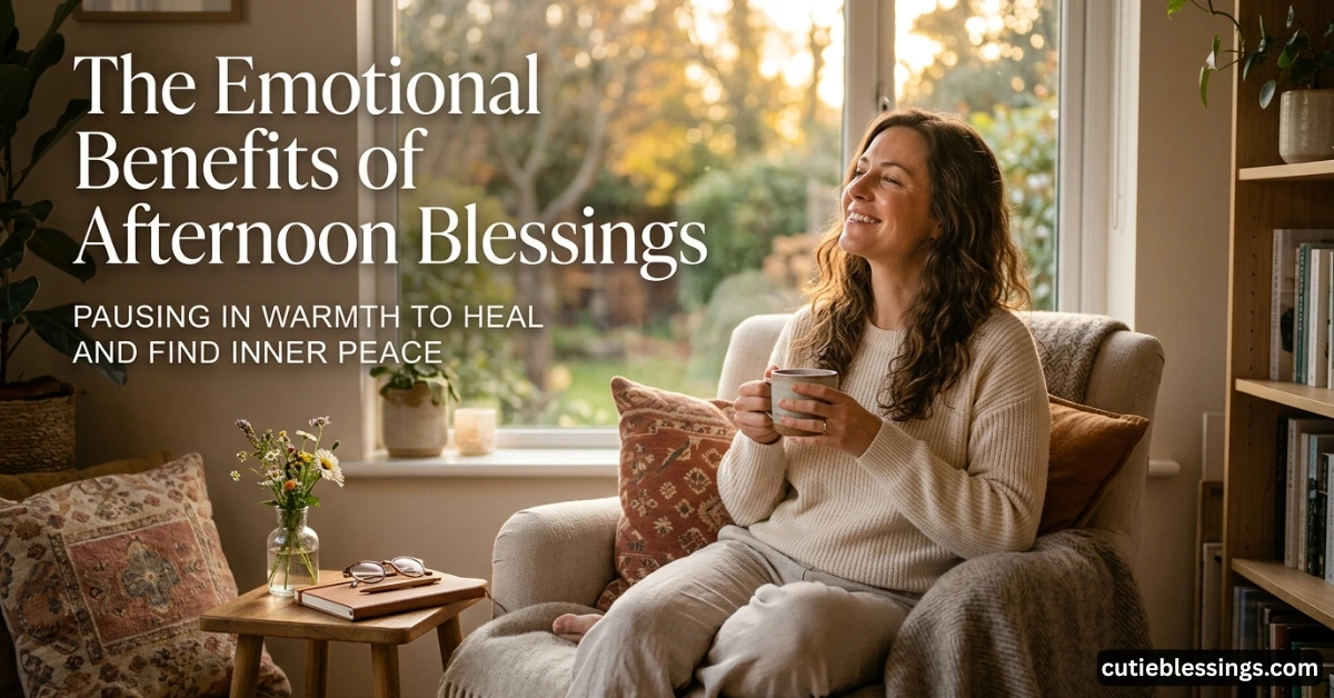 The Emotional Benefits of Afternoon Blessings