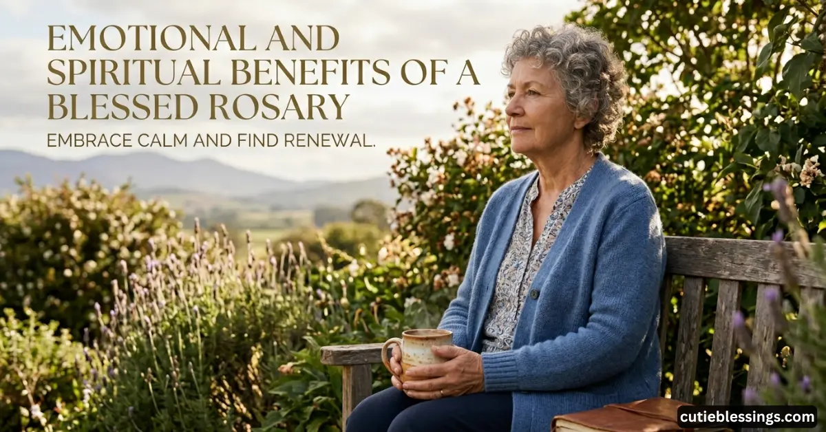 Emotional and Spiritual Benefits of a Blessed Rosary