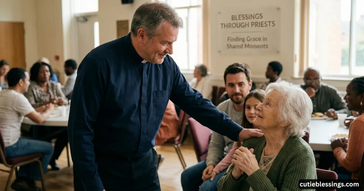Blessings Through Priests