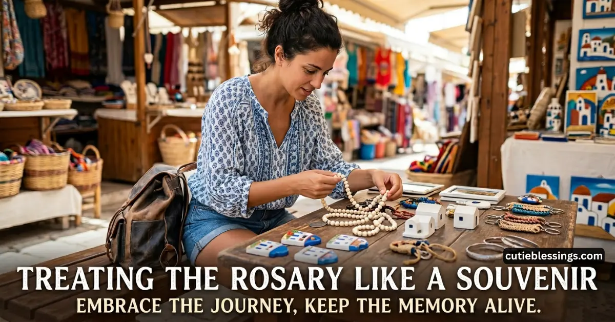 Treating the Rosary Like a Souvenir