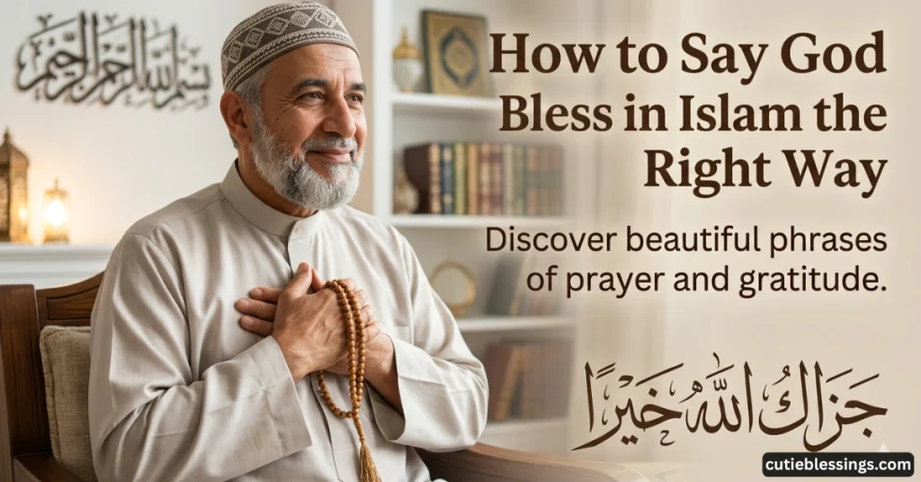 How to Say God Bless in Islam the Right Way