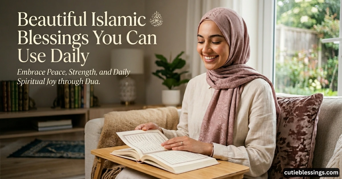 Beautiful Islamic Blessings You Can Use Daily