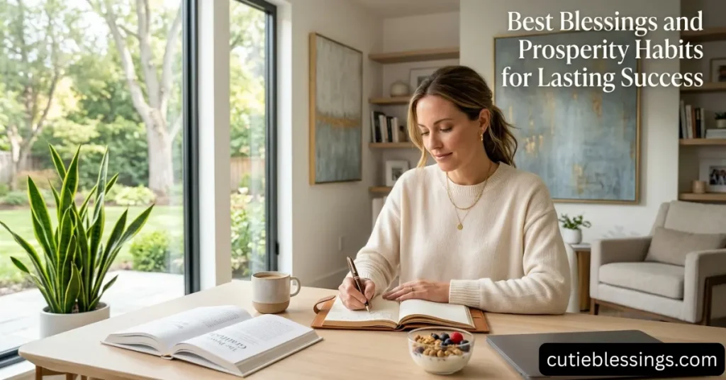 Best Blessings and Prosperity Habits for Lasting Success