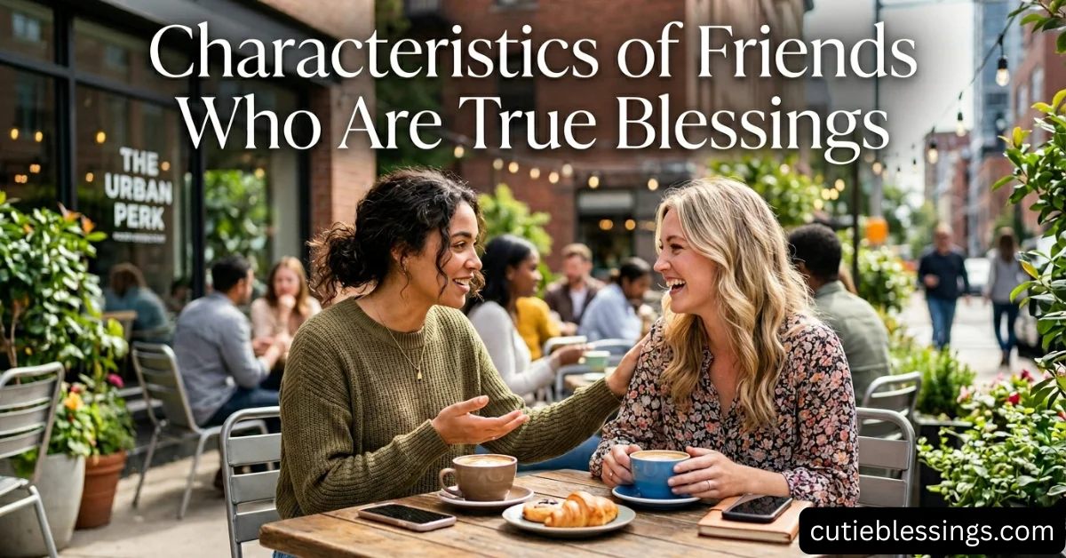Characteristics of Friends Who Are True Blessings
